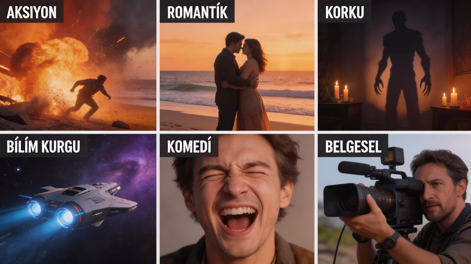 Film Türleri Rehberi: Sinemada Tüm Türler ve Özellikleri