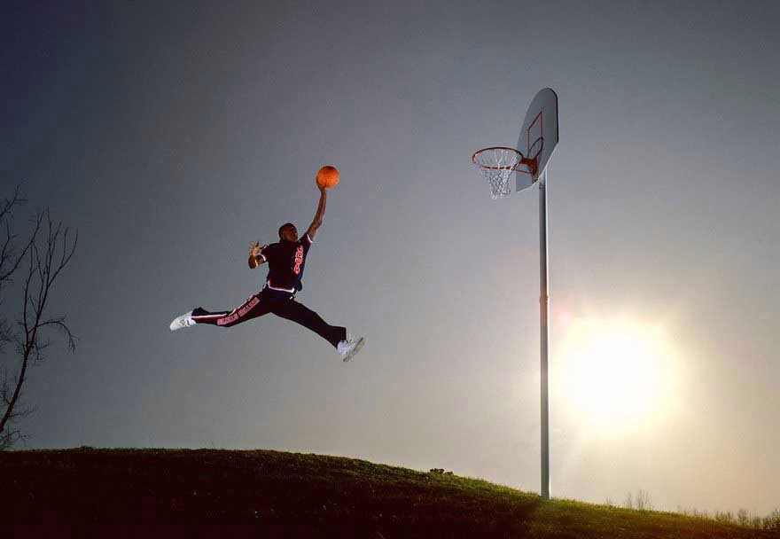 Uçan Adam Michael Jordan 1984