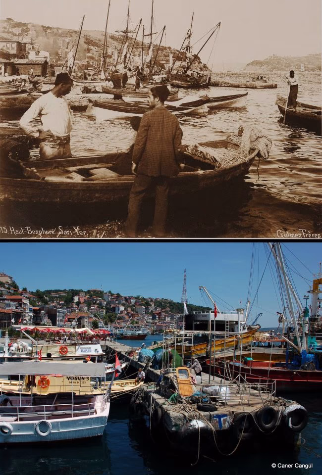 Sarıyer eski günümüz