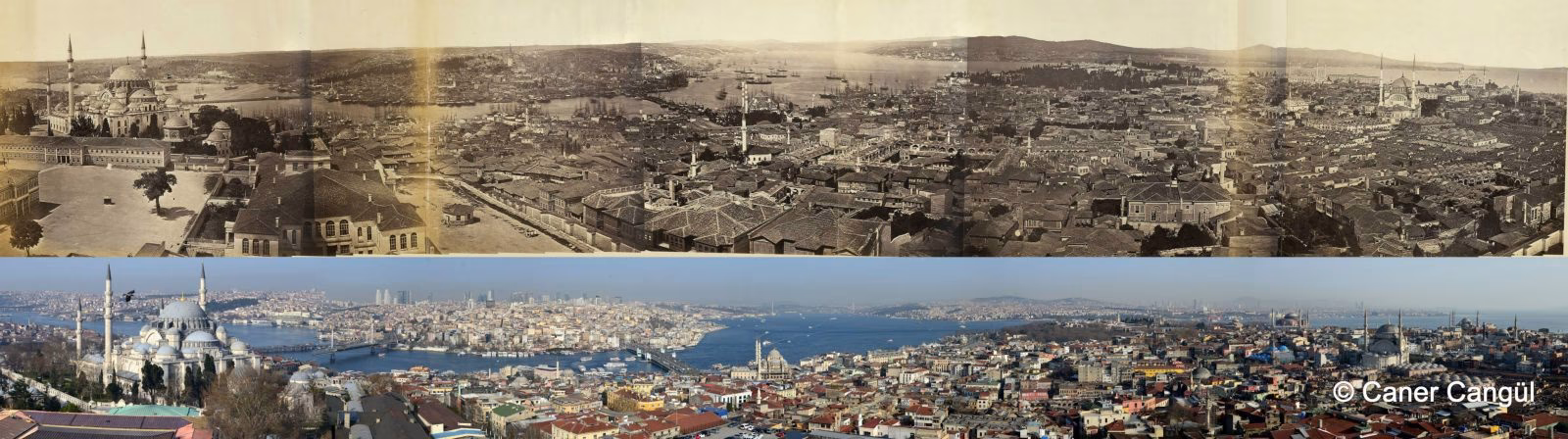 Beyazıt Kulesinden Panoramik İstanbul geçmişten günümüze