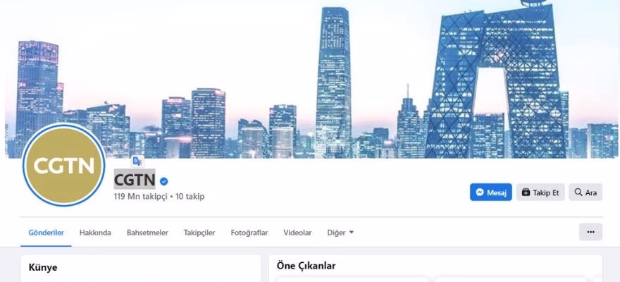 CGTN facebook
