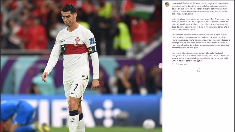 Cristiano Ronaldo instagram