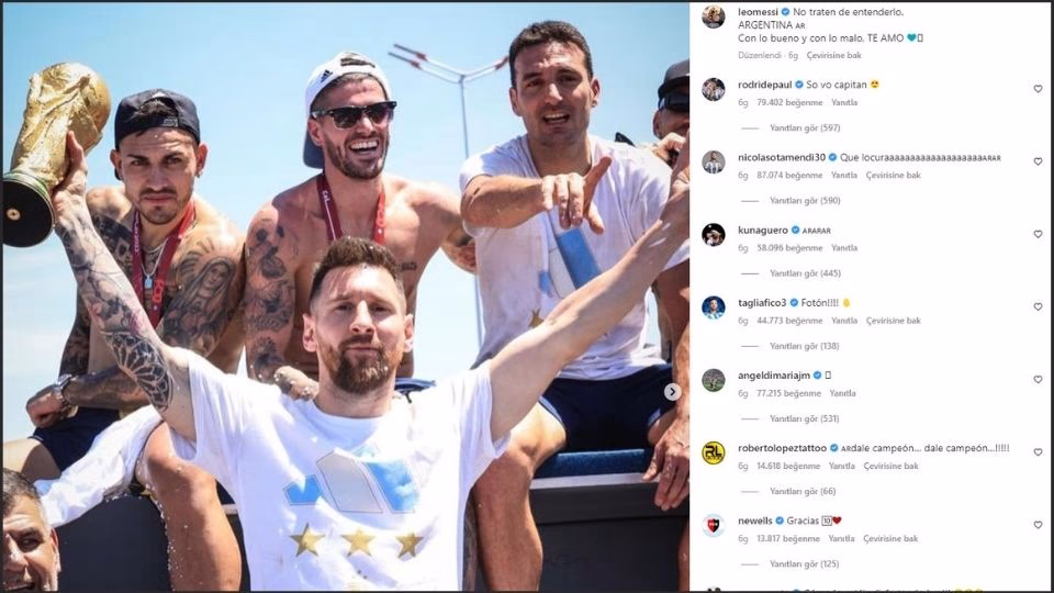 Leo Messi instagram