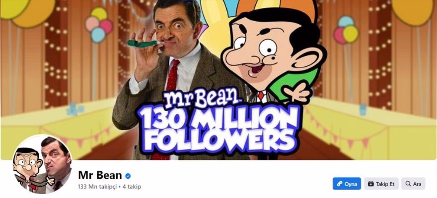 Mr Bean facebook