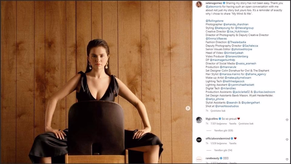 Selena Gomez instagram