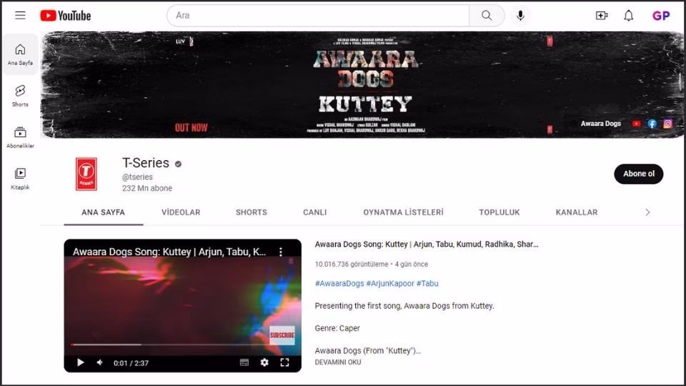 T-Series youtube