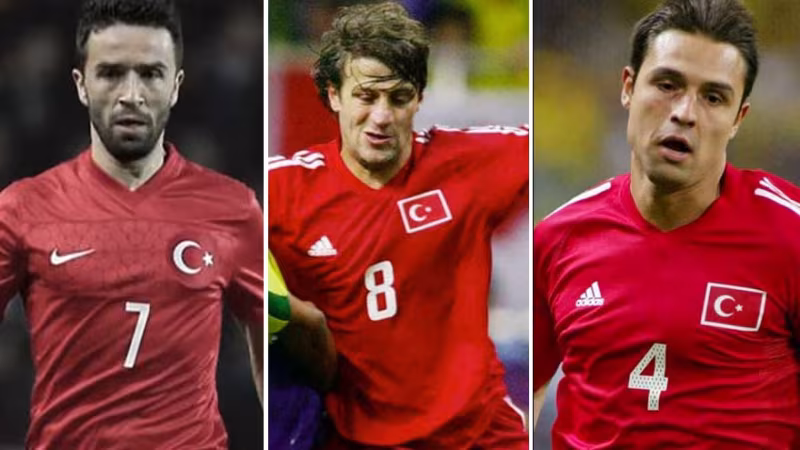Türkiye Milli Takım Formasını En Fazla Giymiş 20 Futbolcu