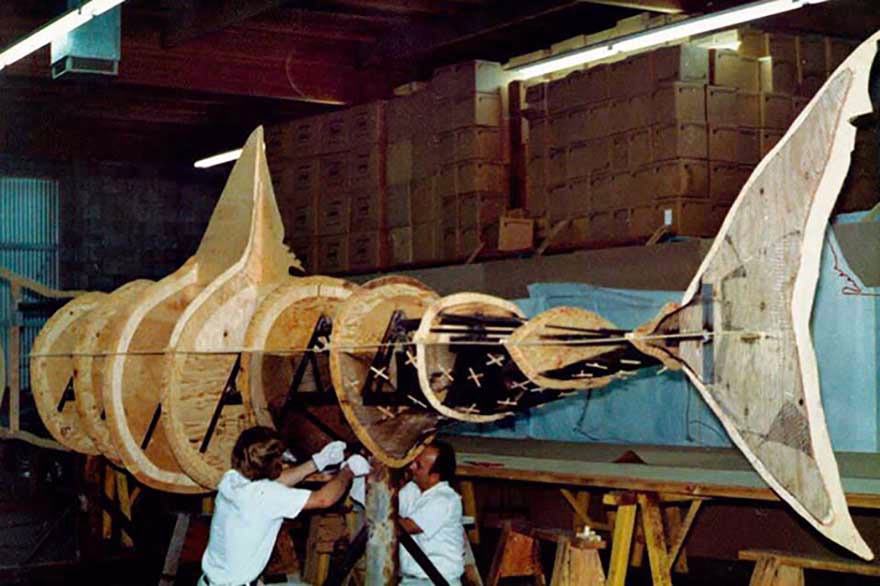 Jaws filmi görsel efekt