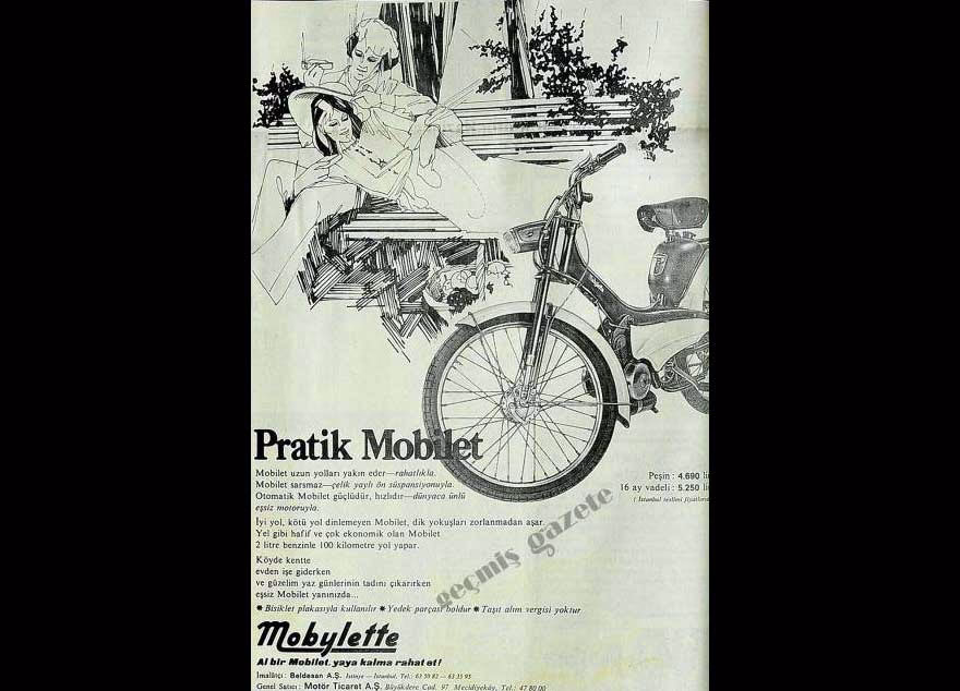 Mobilet tarihi reklam