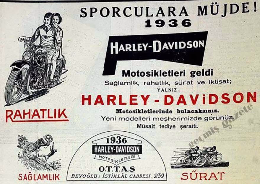 Harley-Davidson tarihi reklam