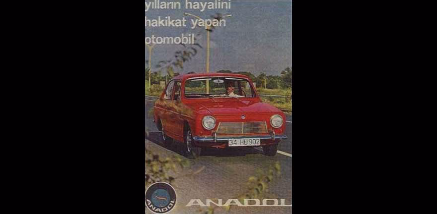 Anadol araba tarihi reklam