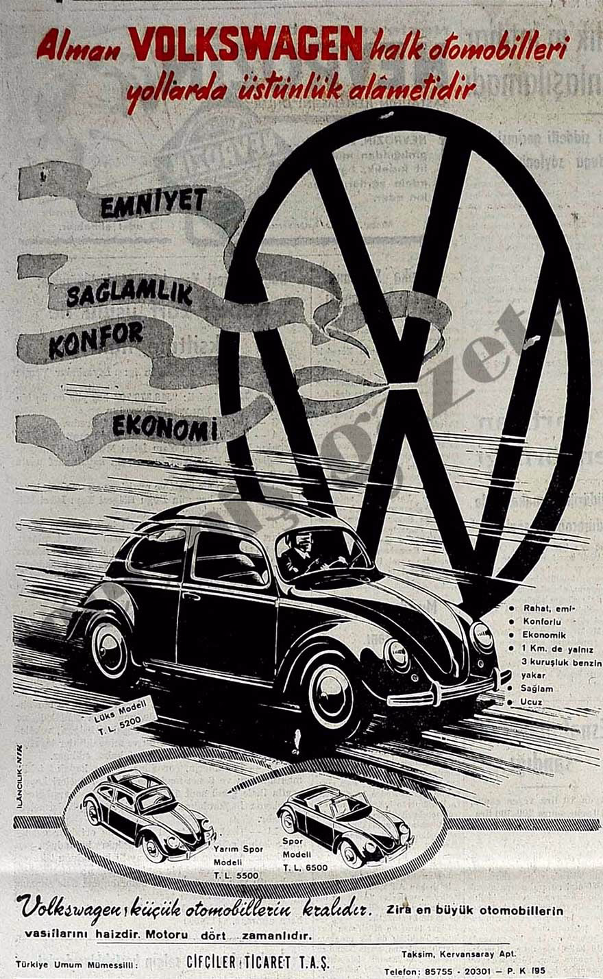 Volkswagen tarihi reklam