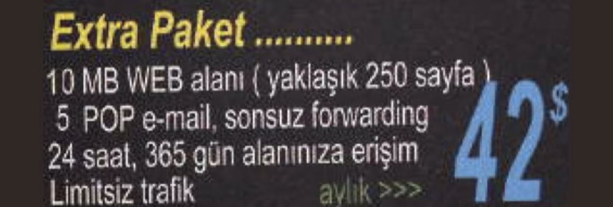 eski web tasarım