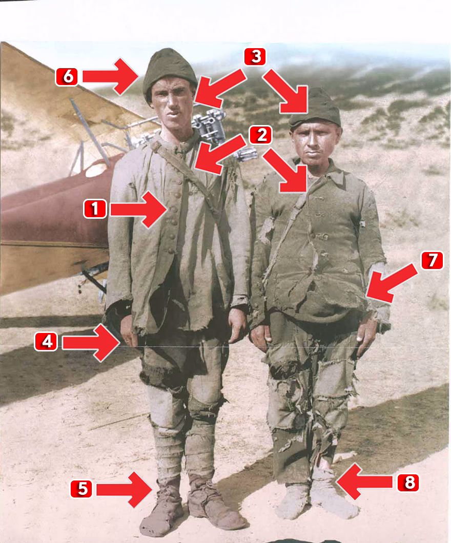 Çanakkale Savaşı iki asker