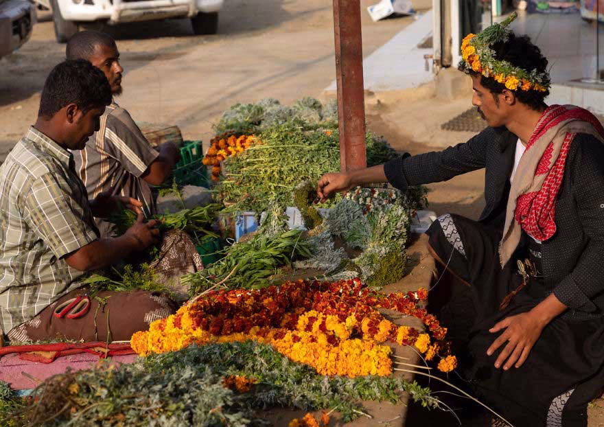 Cicek Adamlar Suudi Arabistan Flower Men 04