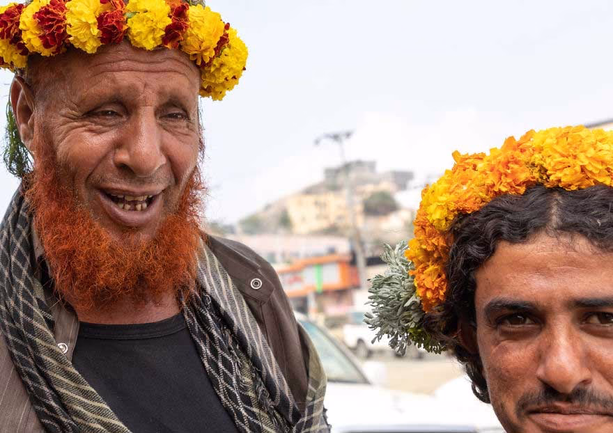 Cicek Adamlar Suudi Arabistan Flower Men 06