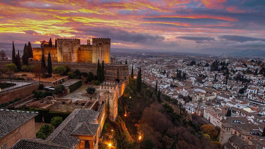 Elhamra Saray (Alhambra y Generalife)