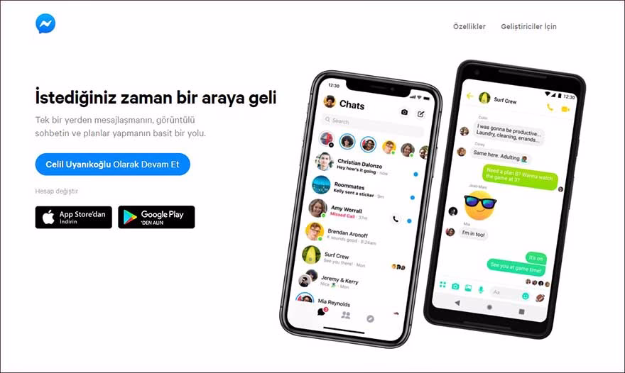 Messenger uygulaması