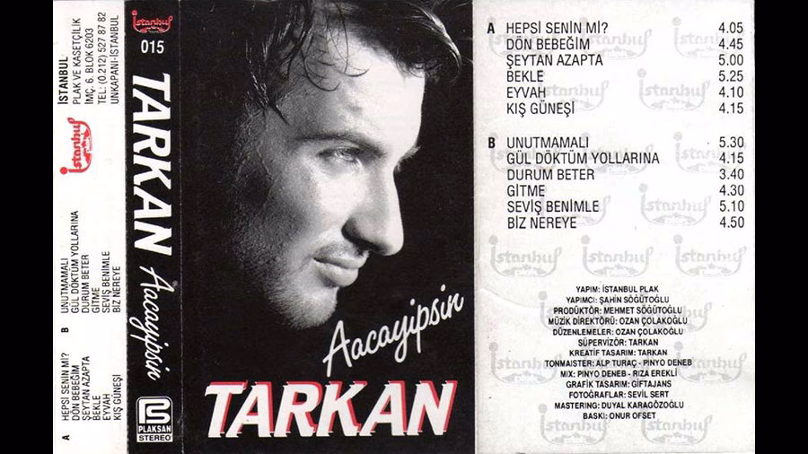 Tarkan : Aacayipsin