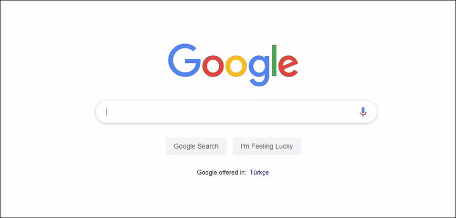 Google internet sitesi