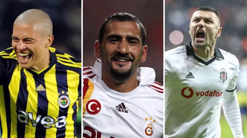 Süper Ligin Gelmiş Geçmiş En Golcü Futbolcuları