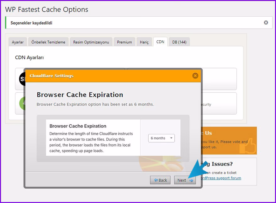 Cloudflare wp fastest cache 06