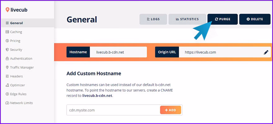 BunnyCDN ucretsiz cdn free cdn kurulumu 08