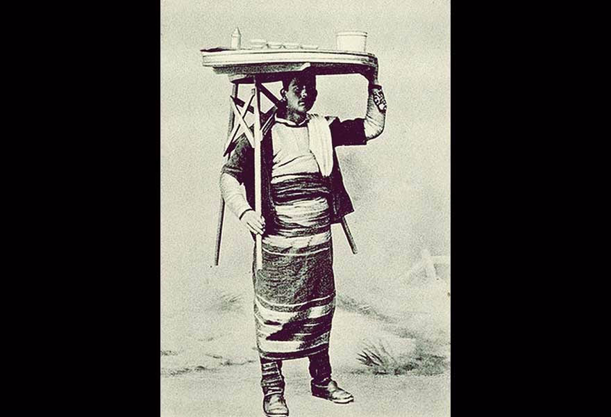 Aşure satıcıları