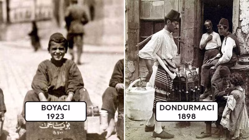 Meslek Ve Seyyar Satıcılara Ait Tarihi Fotoğraflar – 4