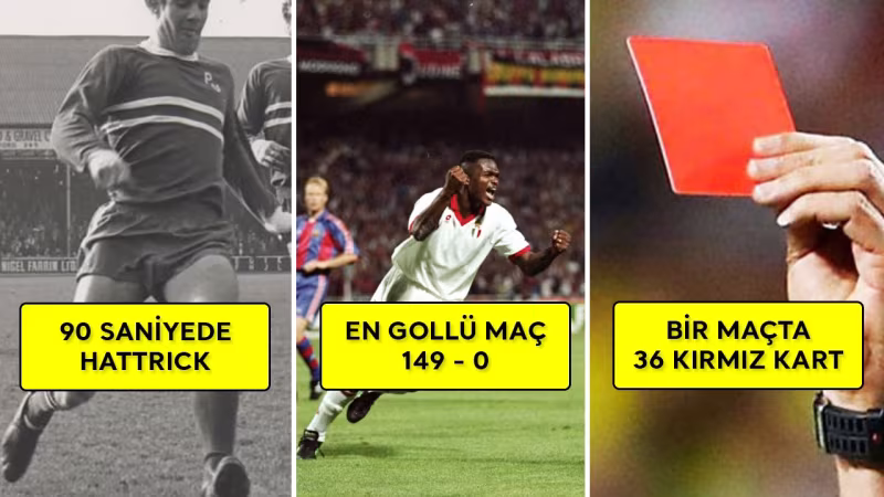 Futbol'da Kırılması İmkansız 20 Rekor