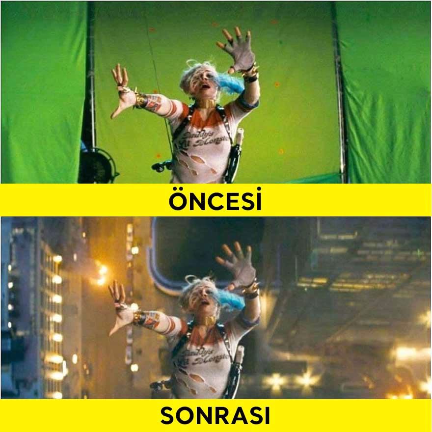 görsel efektlerden önce