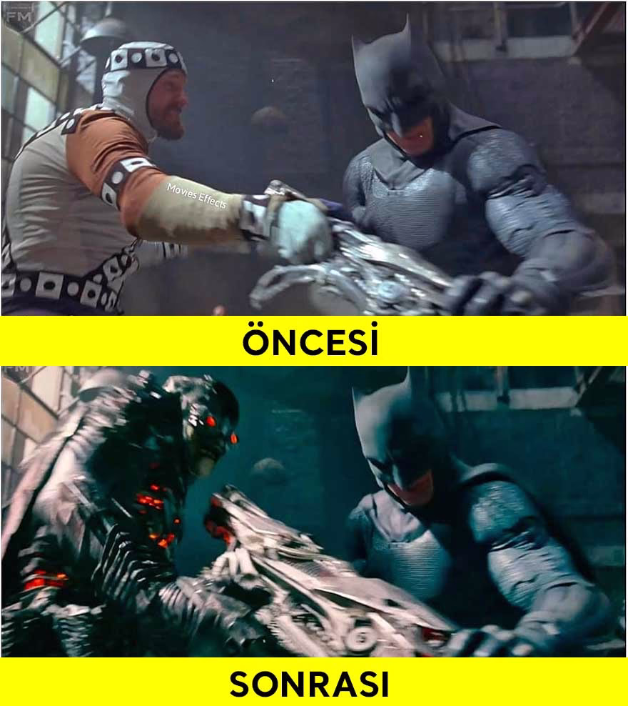 Görsel Efekt öncesi