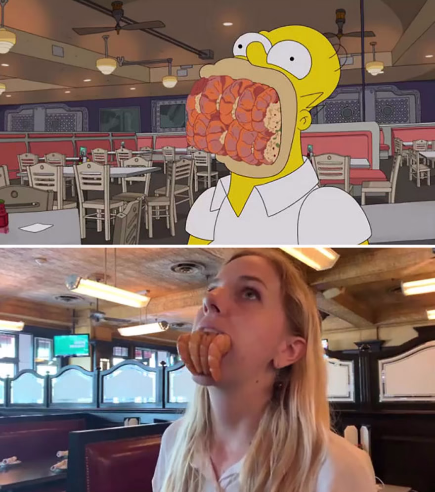 Homer Simpsonin Yemek Yedigi Yerlerin Gercekteki Gorunumleri 05
