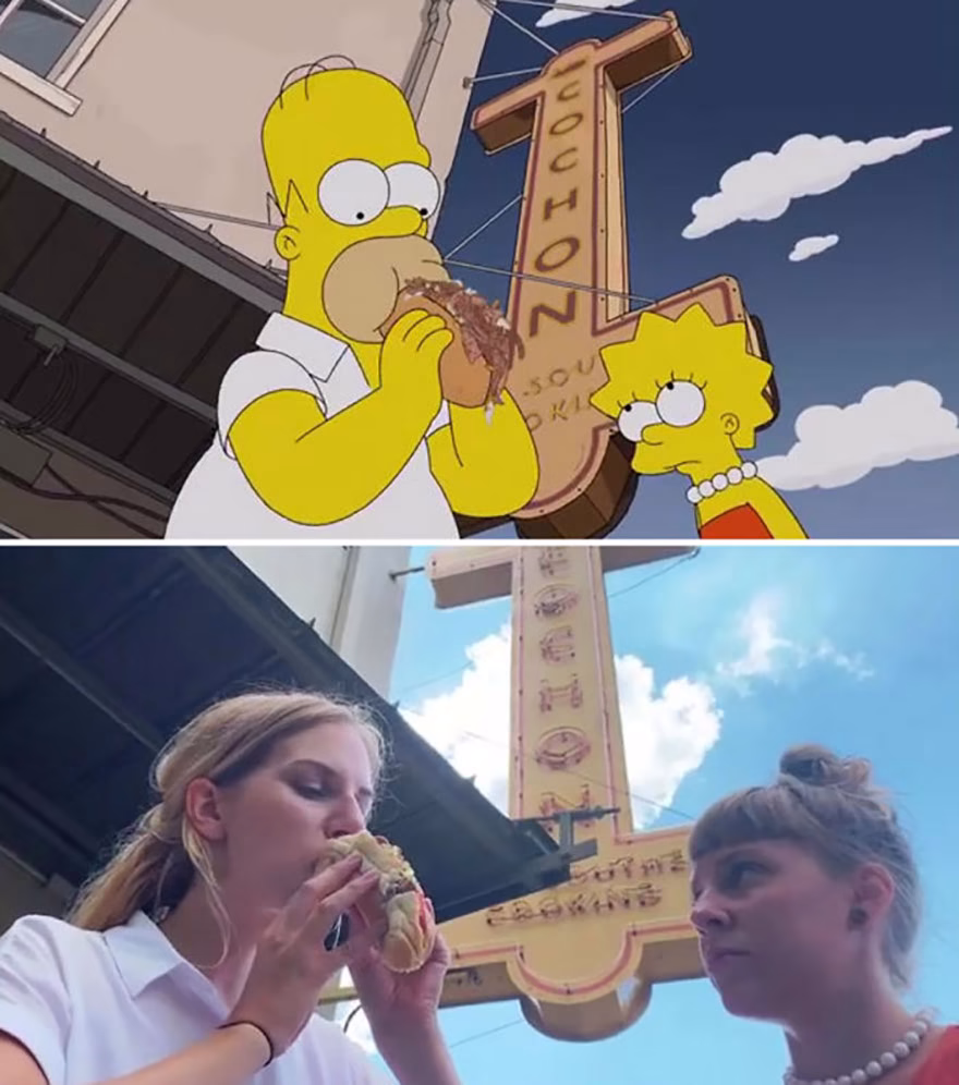 Homer Simpsonin Yemek Yedigi Yerlerin Gercekteki Gorunumleri 11