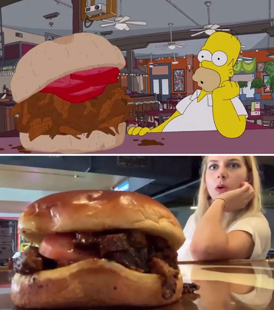 Homer Simpsonin Yemek Yedigi Yerlerin Gercekteki Gorunumleri 18