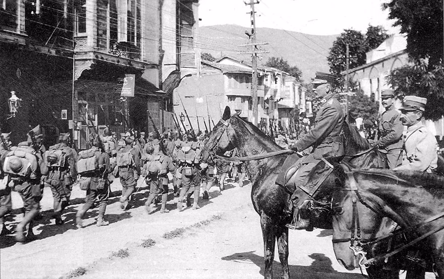 Bursa Yunan 3. kolordu yürüyüşü