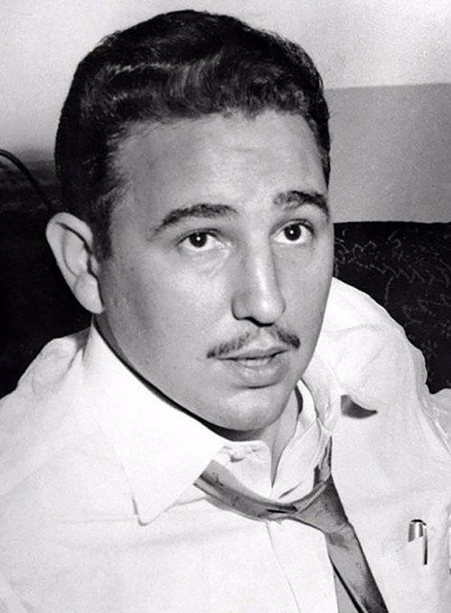 Fidel Castro gençlik fotoğrafı