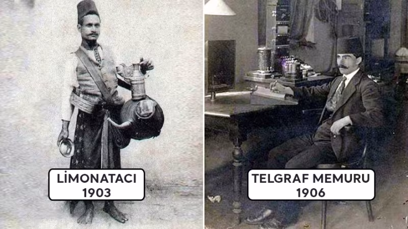 Meslek Ve Seyyar Satıcılara Ait Tarihi Fotoğraflar - 5