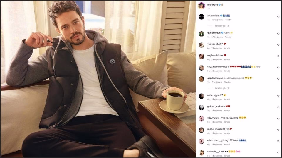 Murat Boz instagram hesabı