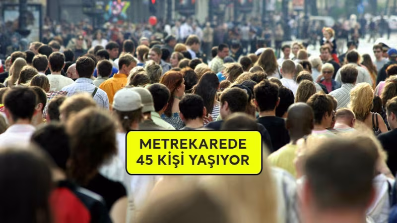 Nüfus Yoğunluğu Bakımından En Kalabalık Şehirler
