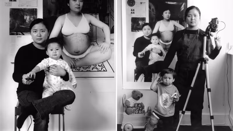 Oğlunun Büyümesini Belgeselleştiren Fotoğrafçı Anne