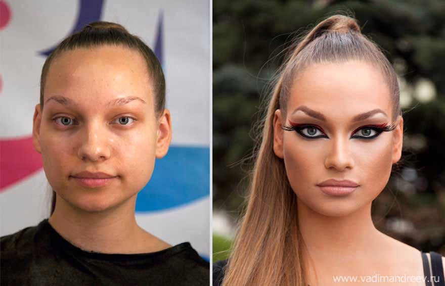 makyajdan önce