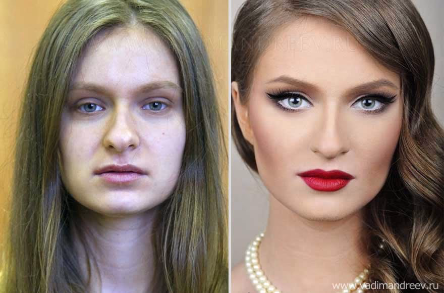 Oncesi Sonrasi Fotograflar Ile Makyajin Sihirli Gucu 09