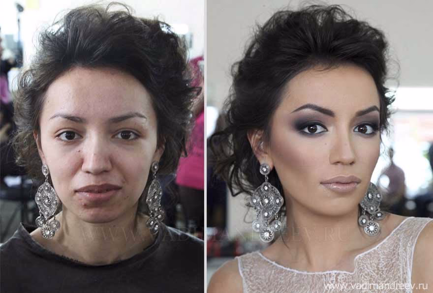 Oncesi Sonrasi Fotograflar Ile Makyajin Sihirli Gucu 10