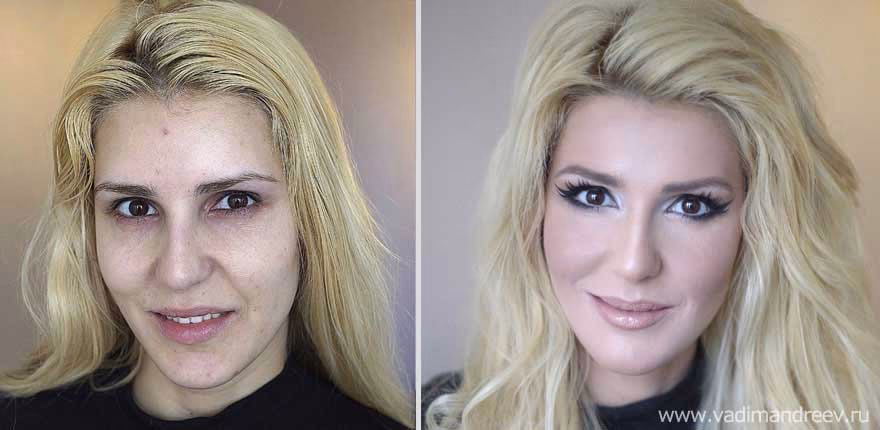 Oncesi Sonrasi Fotograflar Ile Makyajin Sihirli Gucu 15