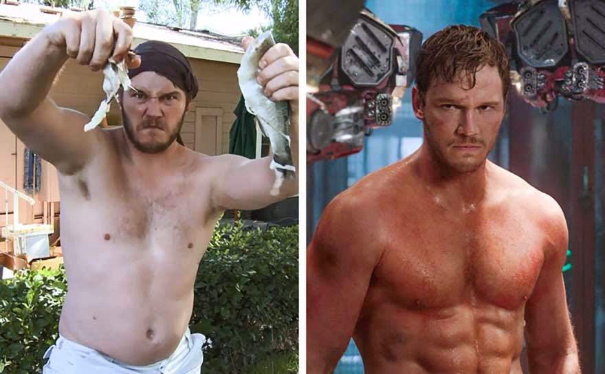 Chris Pratt kilo
