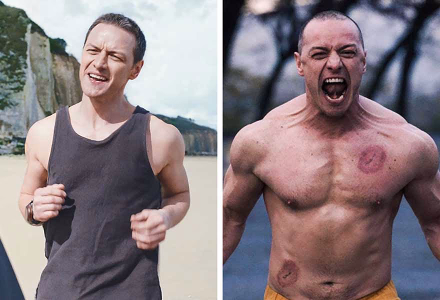 James McAvoy kilo