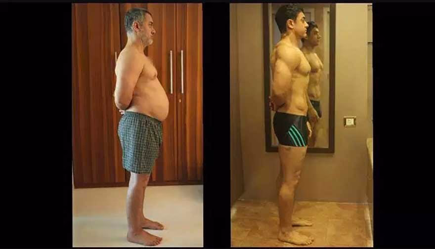  Aamir Khan kilo