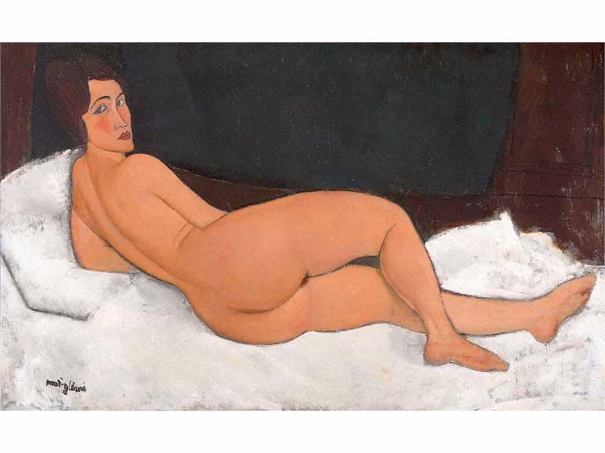 Nu couché (sur le côté gauche)