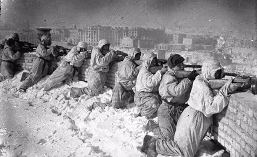 1943 Ocak ayında Stalingrad
